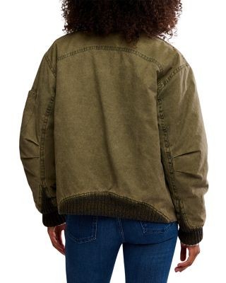 Free People Jax Washed Bomber Jacket, photo 3