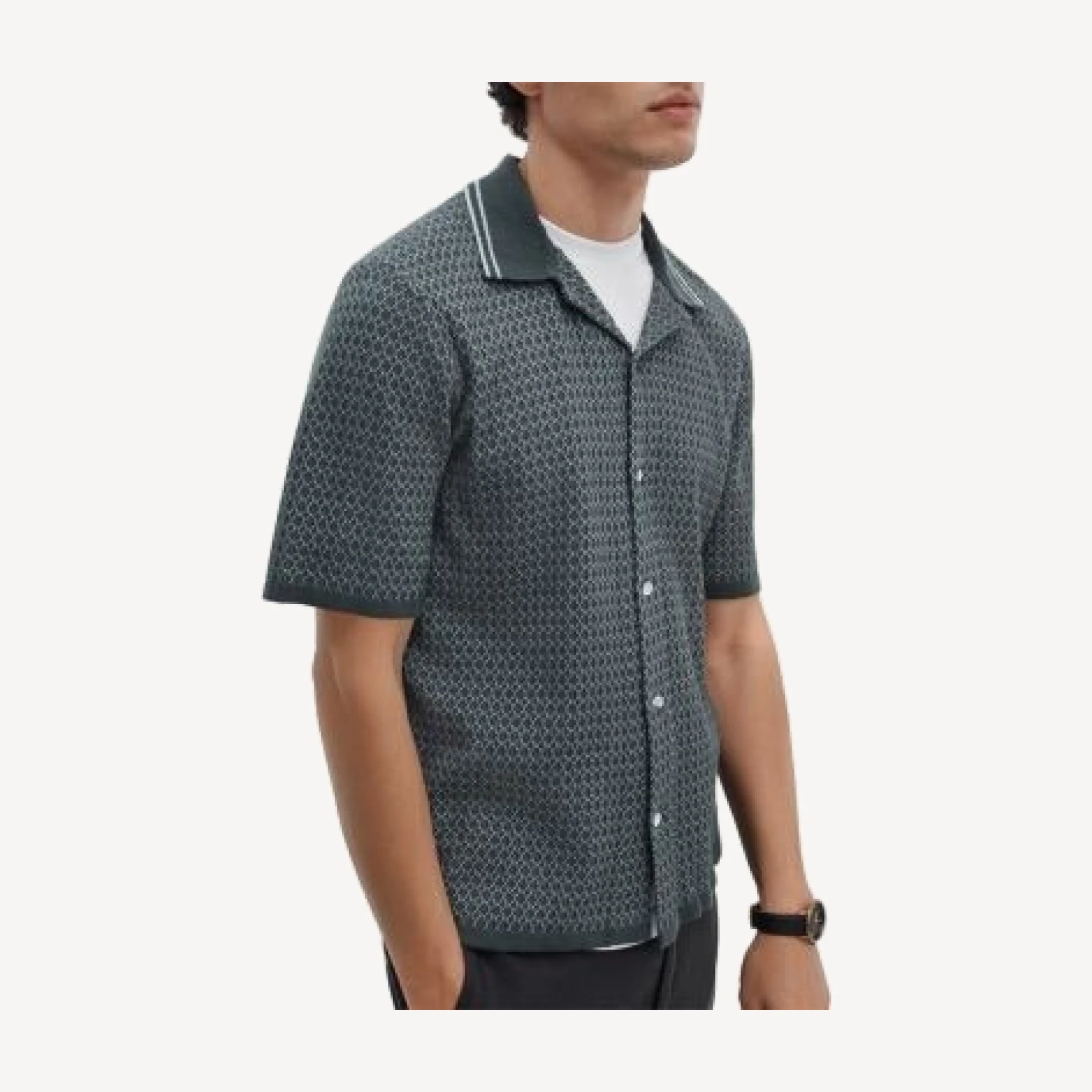 rag & bone Harvey Cross Stitch Shirt