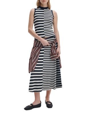 rag & bone The Knit Mixed Stripe Skirt, photo 3