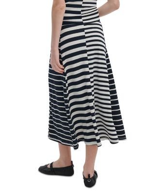 rag & bone The Knit Mixed Stripe Skirt, photo 6