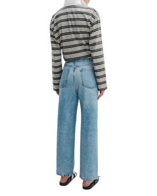 rag & bone Miramar High Rise Ankle Track Jeans in Valen/Lavender, photo 3