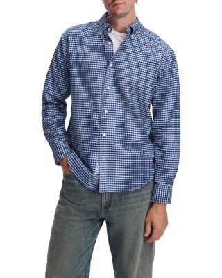 rag & bone Classic Fit Plaid Oxford Shirt