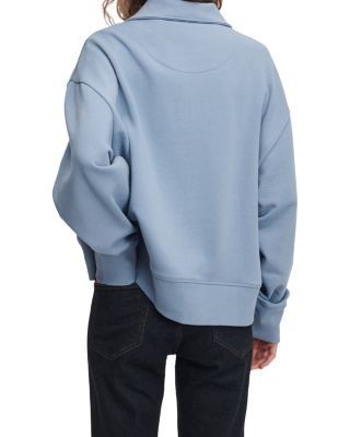 rag & bone The Everyday Terry Cotton Half Zip Sweatshirt, photo 5