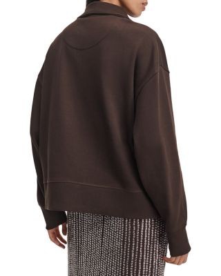 rag & bone The Everyday Terry Cotton Half Zip Sweatshirt, photo 9
