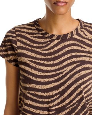 rag & bone Zebra Print Cotton Tee, photo 3