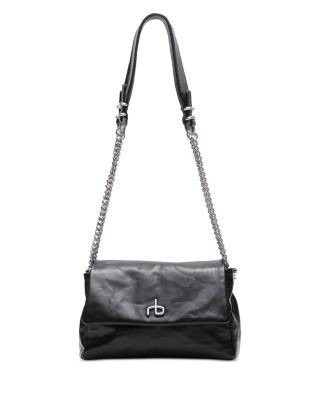 rag & bone Chelsea Leather Small Flap Shoulder Bag