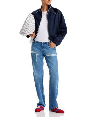 Mother The Shortie Relish Heel Mid Rise Jeans in Refill, photo 2
