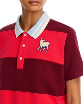 Mother The Boxy Match Striped Cotton Polo, photo 4