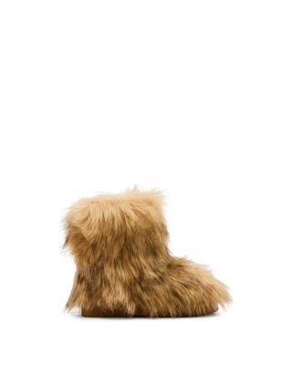 Steve Madden Girls' JBeastie Faux Fur Boots Toddler, Little Kid, Big Kid