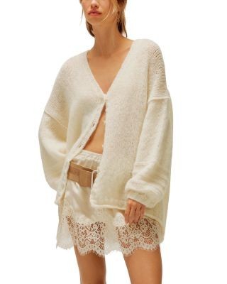 Free People Meet In The Middle Half Lace Trim Skirt, photo 2
