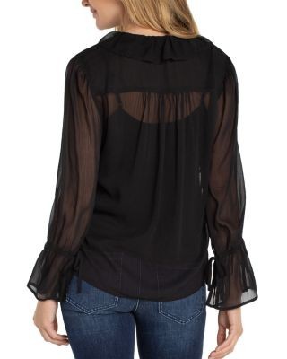 Liverpool Los Angeles Ruffled Front Shirt, photo 2