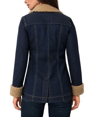 Liverpool Los Angeles Sherpa Trim Denim Jacket, photo 2
