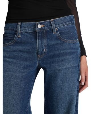 Frame The Low Bow Mid Rise Cuffed Jeans in Volt, photo 3