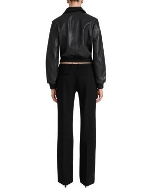 Frame The Low Wide Leg Trousers, photo 3