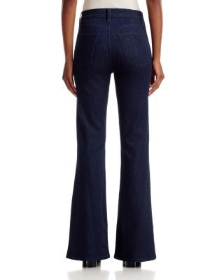 Frame The Flare High Rise Flared Jeans in Polished, photo 3
