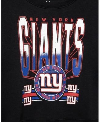 Junk Food Clothing Unisex Nfl New York Giants Drop Shoulder Crew Fleece - Little Kid, Big Kid, photo 3