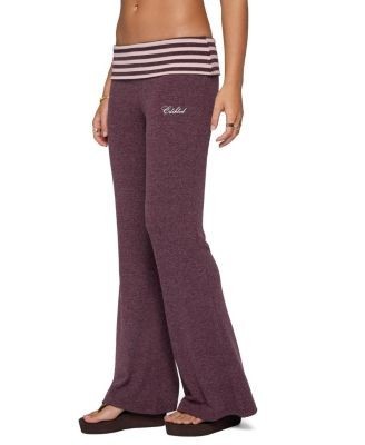 Edikted Stay Stripey Foldover Pants, photo 4