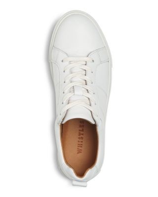 Whistles Women's Koki Lace Up Leather Sneakers, photo 3