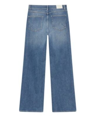 Mint Velvet Women's Ultimate Flared Jeans in Blue Wash, photo 3