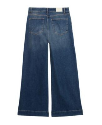 Mint Velvet Women's Ultimate Wide Leg Jeans in Blue Wash, photo 6