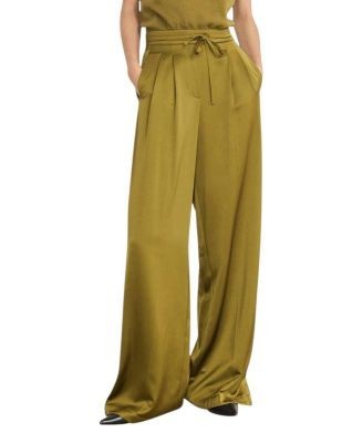 Mint Velvet Women's Satin Wide Leg Trousers, photo 7