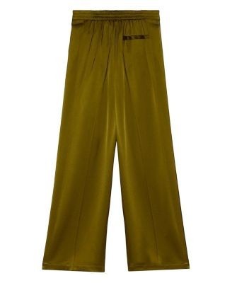 Mint Velvet Women's Satin Wide Leg Trousers, photo 12