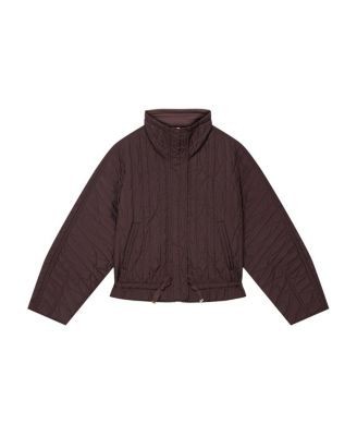 Mint Velvet Women's Quilted Peplum Jacket, photo 5