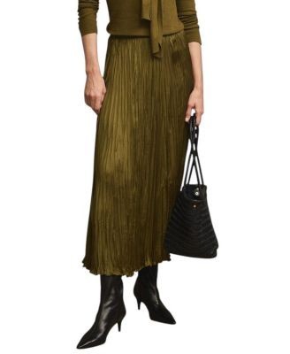 Mint Velvet Women's Crinkle Maxi Skirt, photo 2
