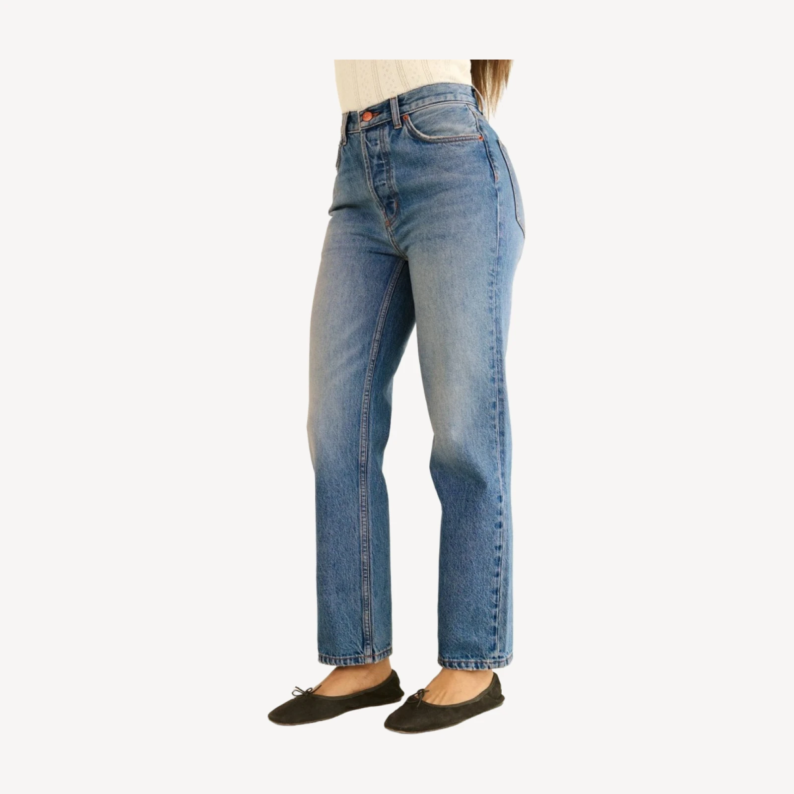 DIANA CROP JEAN -- GENEVE WASH