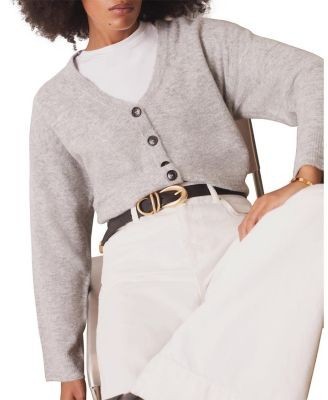 Mint Velvet Women's V-Neck Knit Cardigan, photo 2