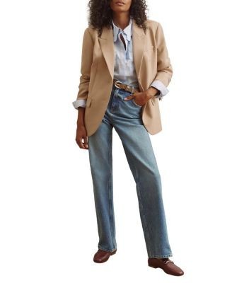 Mint Velvet Women's Single Breasted Longline Blazer, photo 8