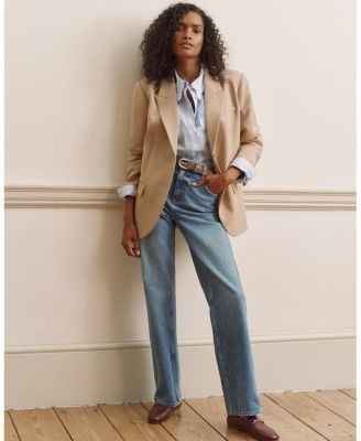 Mint Velvet Women's Single Breasted Longline Blazer, photo 9