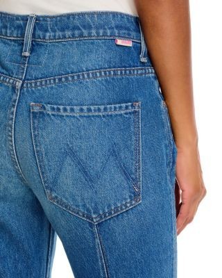 Mother The Seamed Dollop Heel Jeans in On Tap