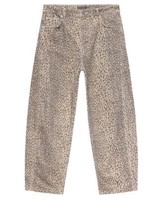 Mint Velvet Women's Leopard Print Tapered Jean in Neutral, photo 6