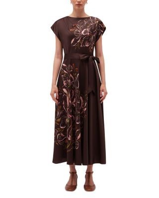 Hobbs London Limited Collection Latimer Hammered Satin Dress