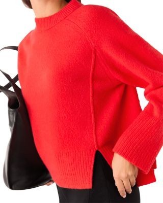 Whistles Side Split Knit Top, photo 6