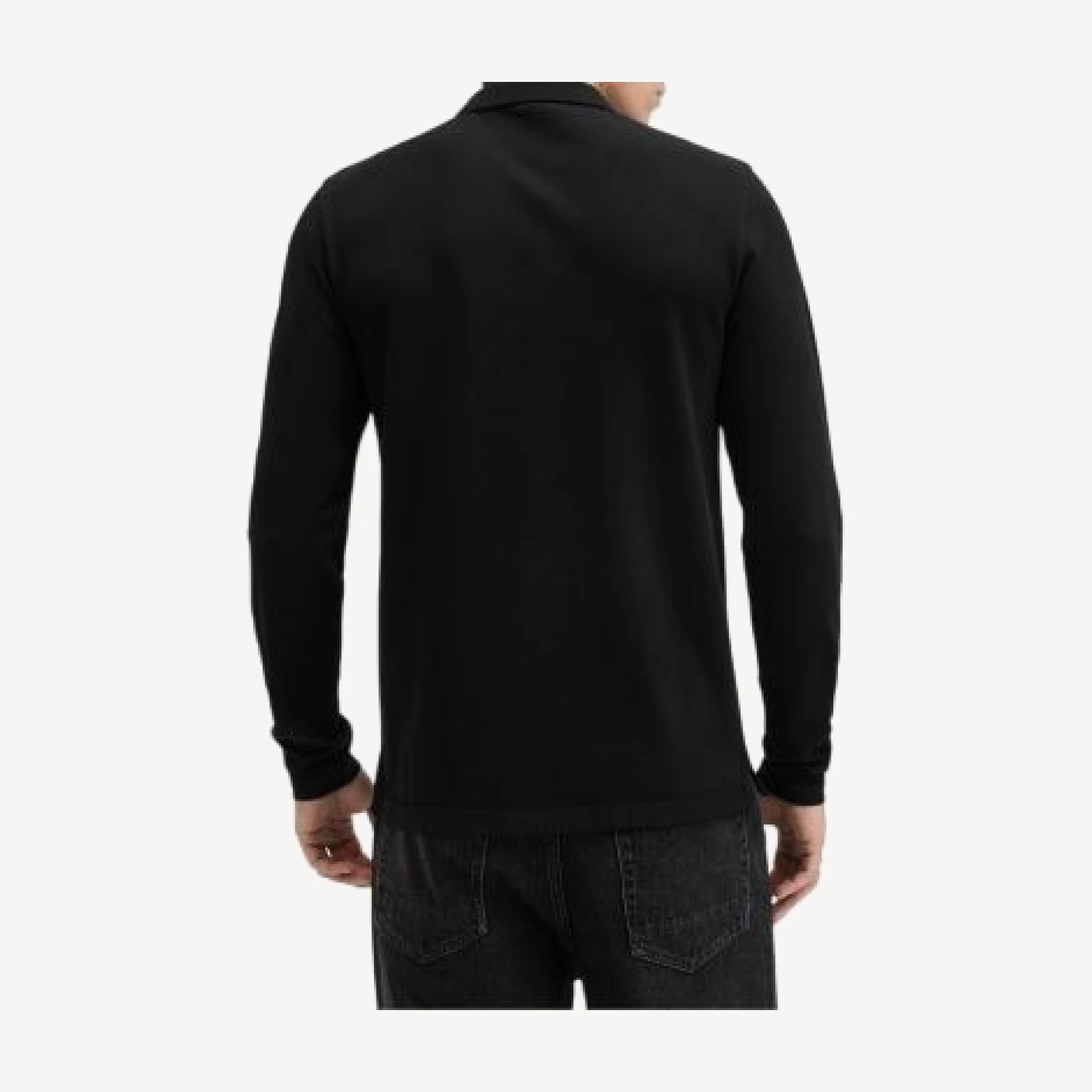 Allsaints Reform Cotton Slim Fit Polo Shirt