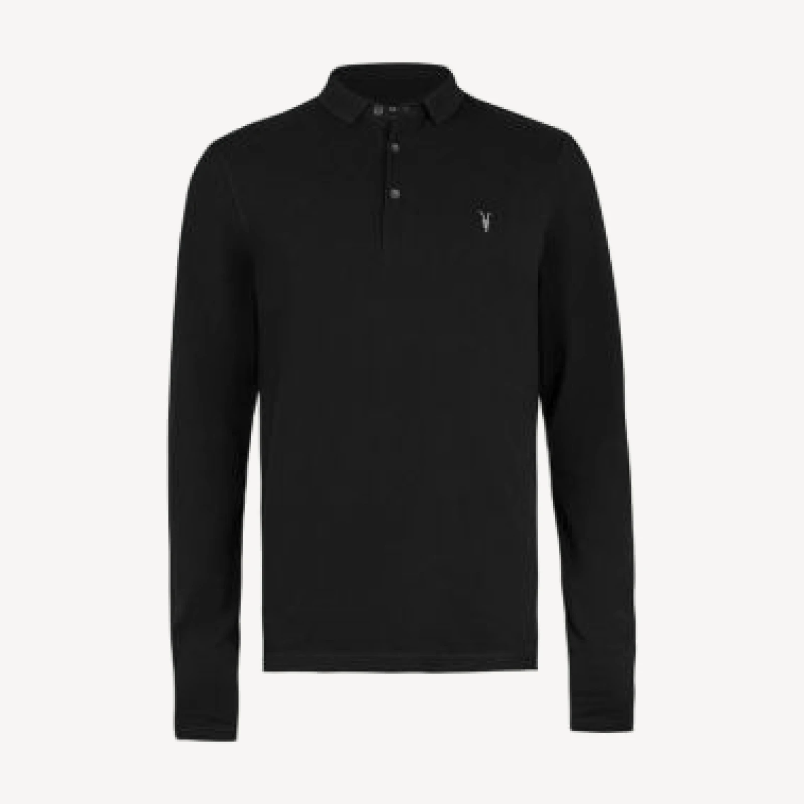 Allsaints Reform Cotton Slim Fit Polo Shirt