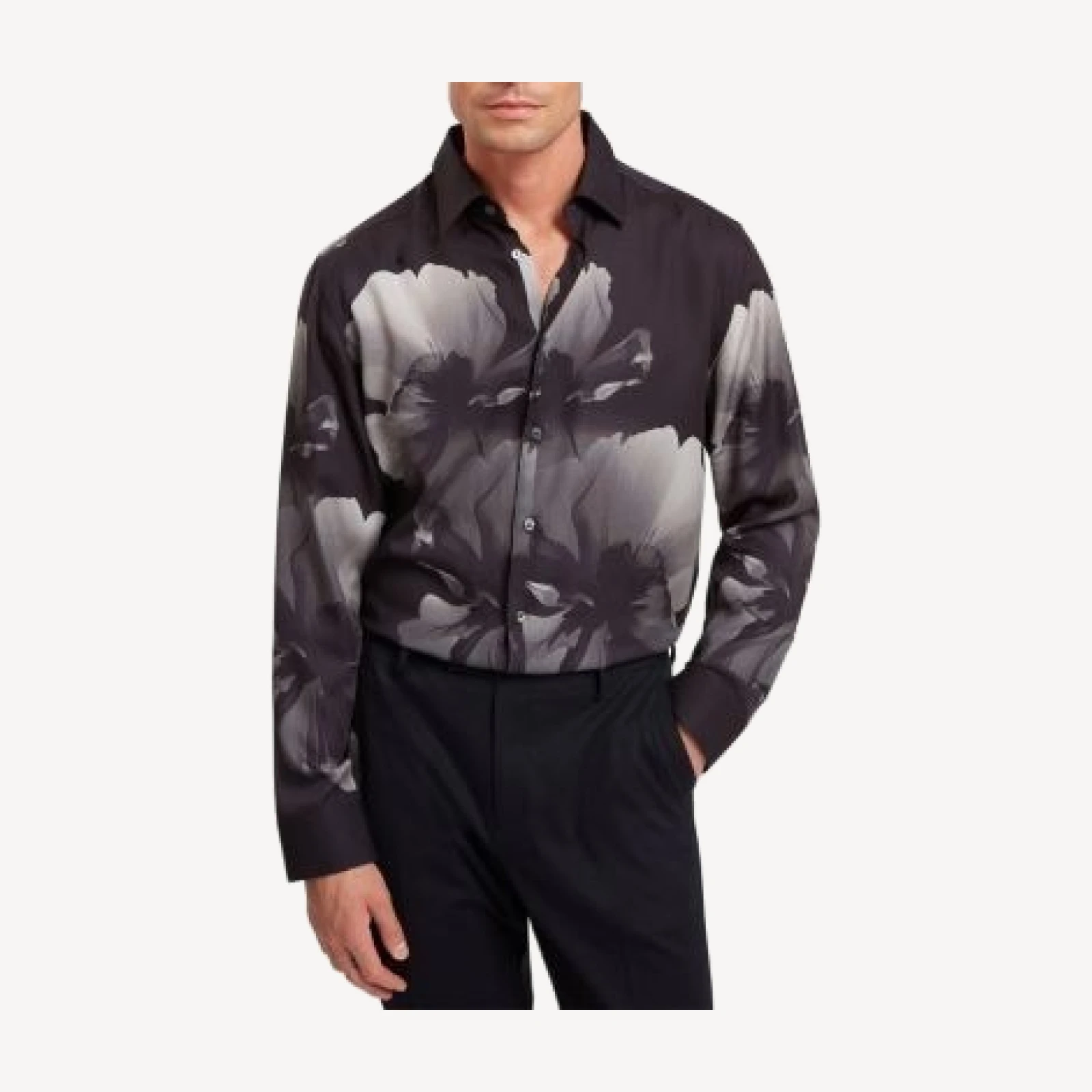 Ted Baker Amund Long Sleeved Regular Fit Button Down Shirt