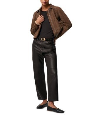 Reiss Petite Verona Slim Leather Pants, photo 2