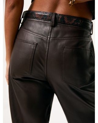 Reiss Petite Verona Slim Leather Pants, photo 4