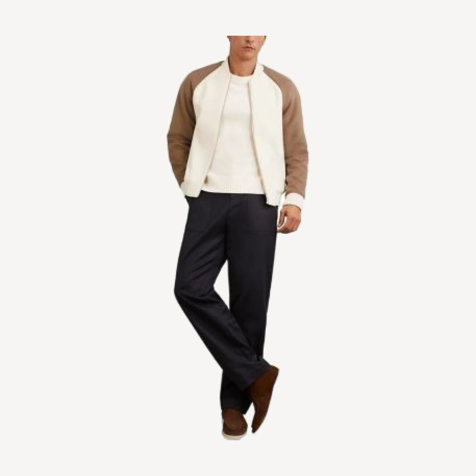 Reiss Color Block Jacket