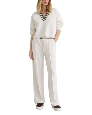 Reiss Stripe Knit Drawstring Jogger Pants, photo 2