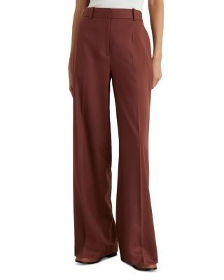 Reiss Petite Solene Wool Blend Wide Leg Pants