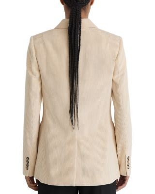 Reiss Petite Sadie Cotton Corduroy Double Breasted Blazer, photo 3