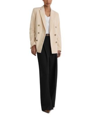 Reiss Petite Sadie Cotton Corduroy Double Breasted Blazer, photo 5