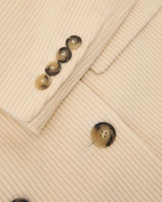 Reiss Petite Sadie Cotton Corduroy Double Breasted Blazer, photo 6