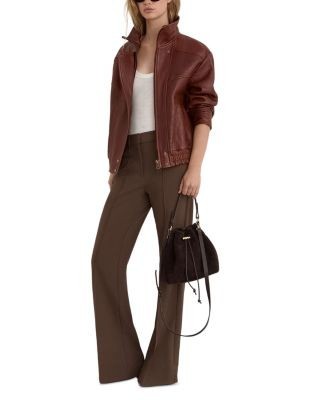 Reiss Petites Claude Pintuck Flare Pants, photo 3