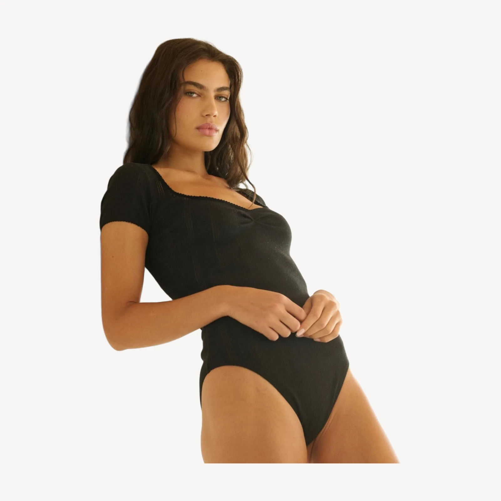 COLETA BODYSUIT -- BLACK