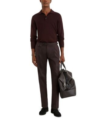 Reiss Float Side Adjuster Slim Pleated Trousers, photo 2